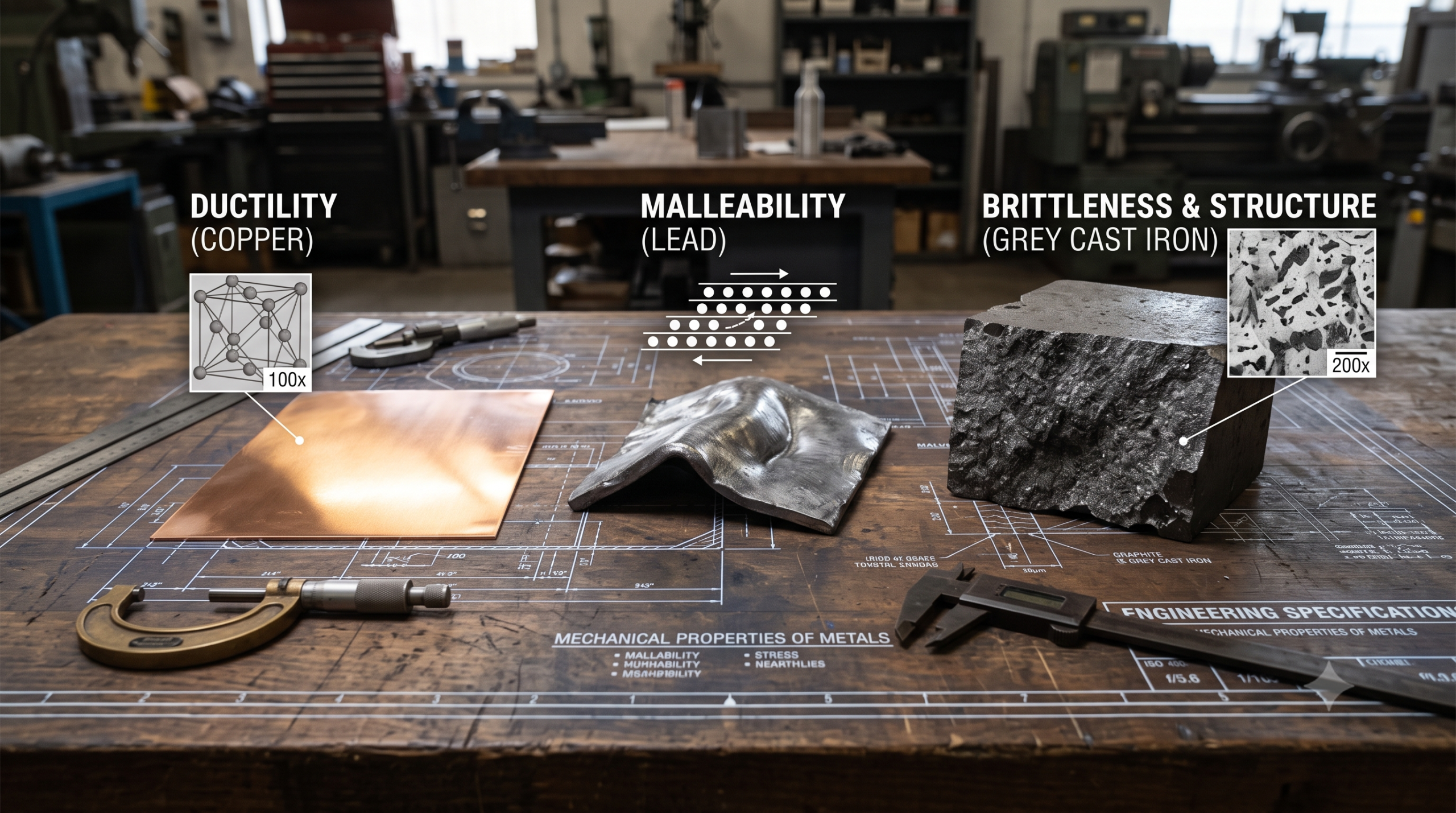 Mechanical Properties of Metals and Types of Sheet Metal Work