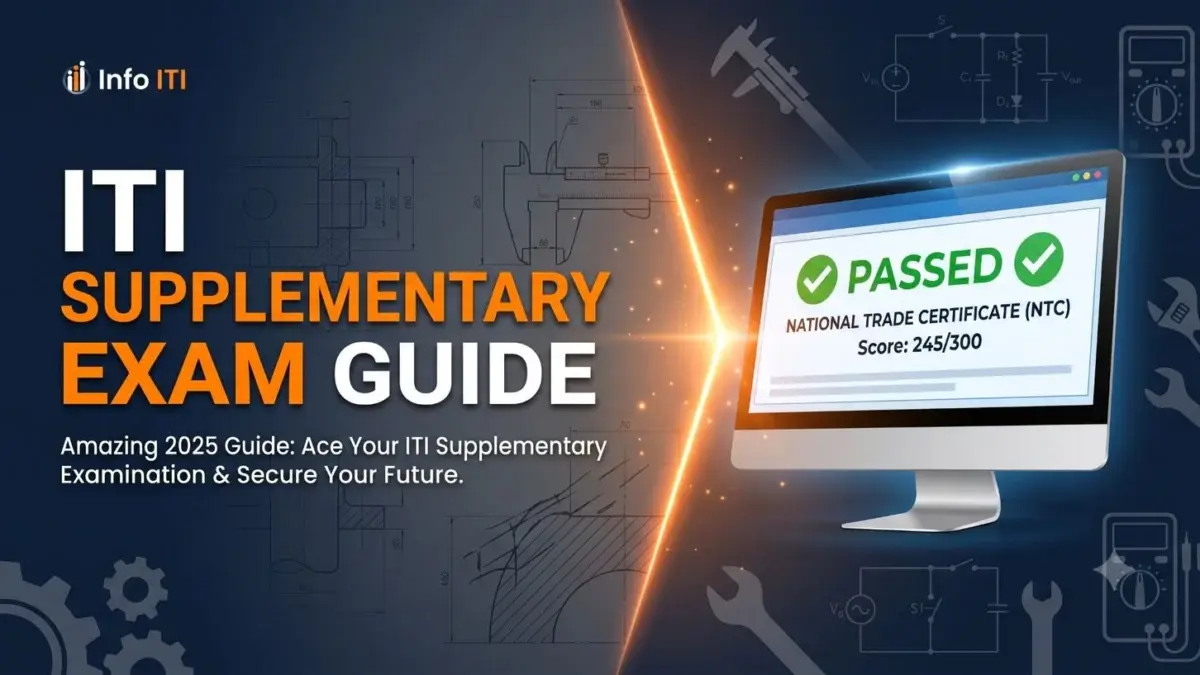 ITI Supplementary Examination and backlog re-exam preparation guide for NCVT students
