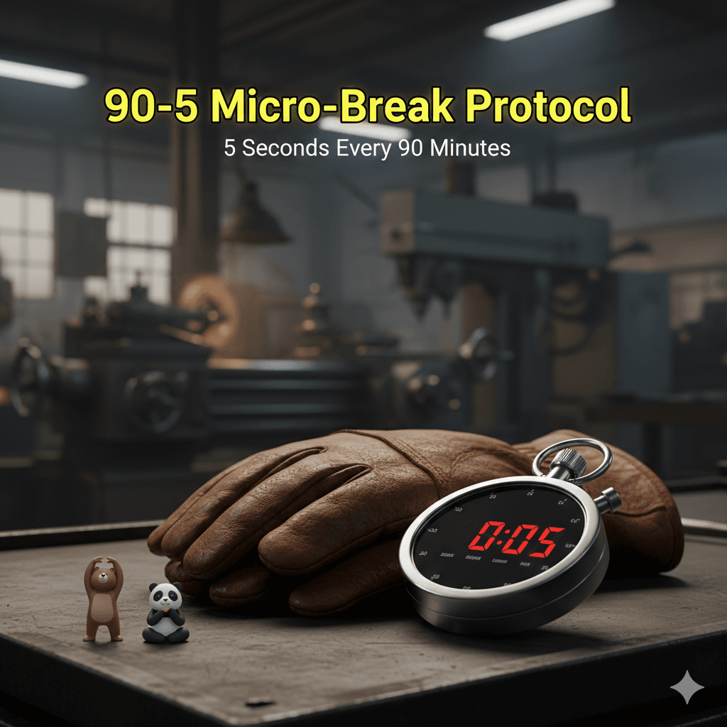 90-5 Micro-Break Protocol 5-Second Reset for Industrial Workers - Mental Health Awareness 90-5 Micro-Break Protocol for Industrial Workers - Mental Health Strategy 2026 - Short breaks for focus and safety