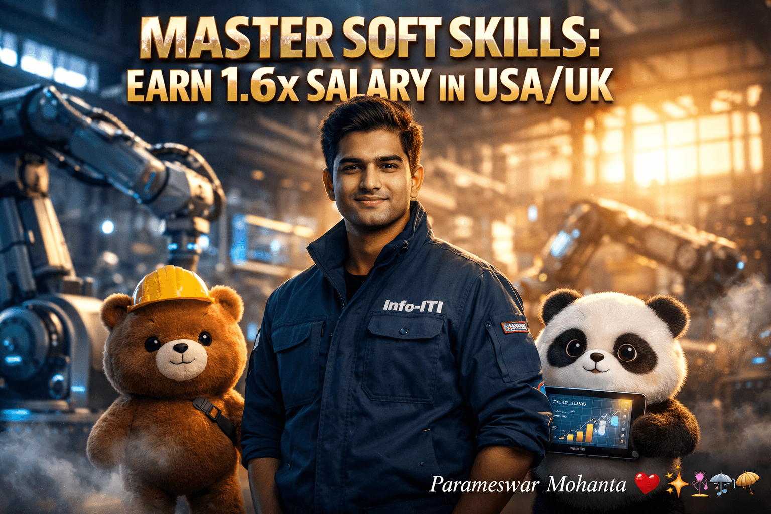 Professional Soft Skills for ITI Students - Global Career Roadmap by Parameswar Mohanta
