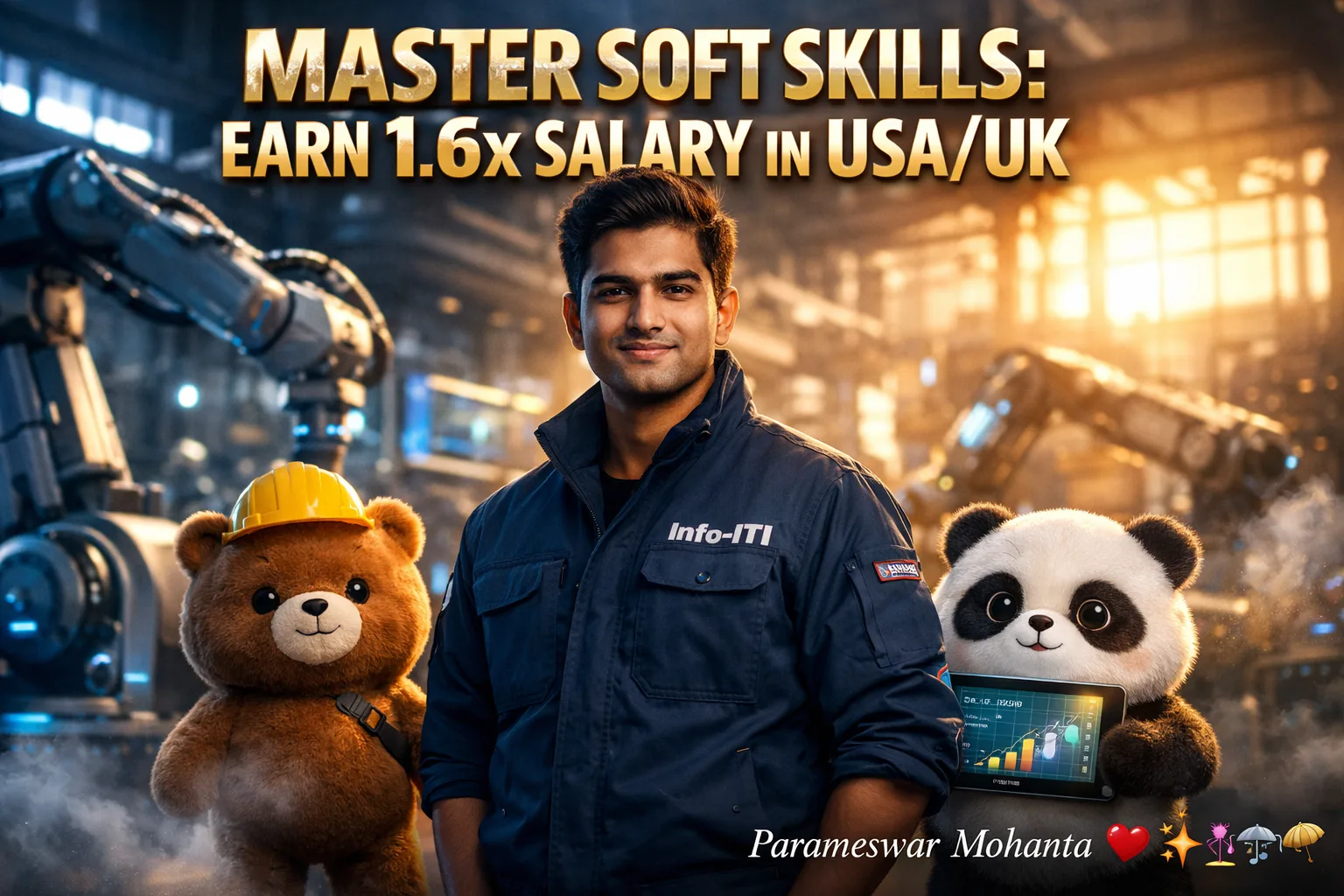 Professional Soft Skills for ITI Students - Global Career Roadmap by Parameswar Mohanta