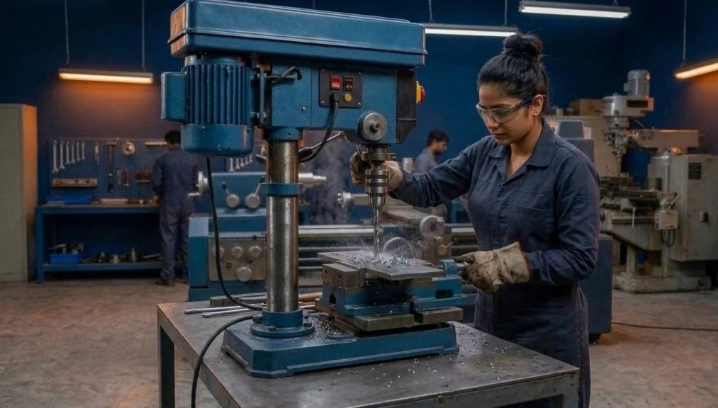 drilling machine types and operations