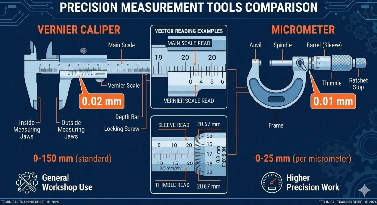 iti fitter marking tools and layout practice