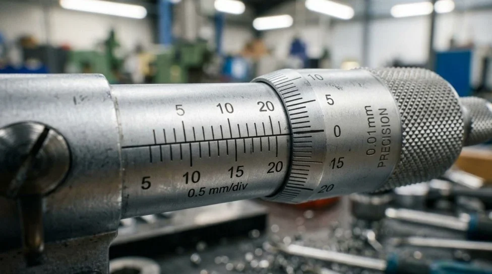 outside micrometer least count formula