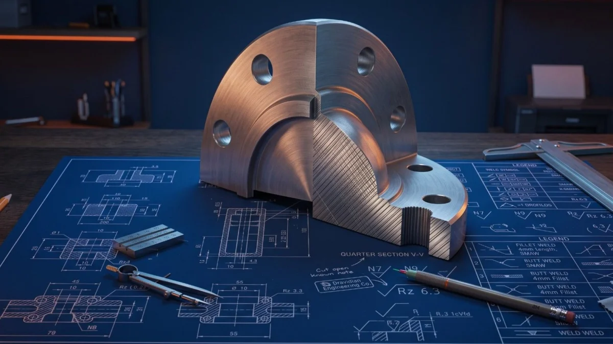 sectional views and cutting planes in engineering drawing